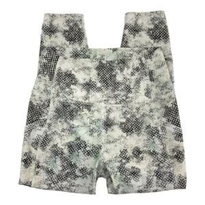 Spyder Movement White Gray Crop Leggings Size Medium